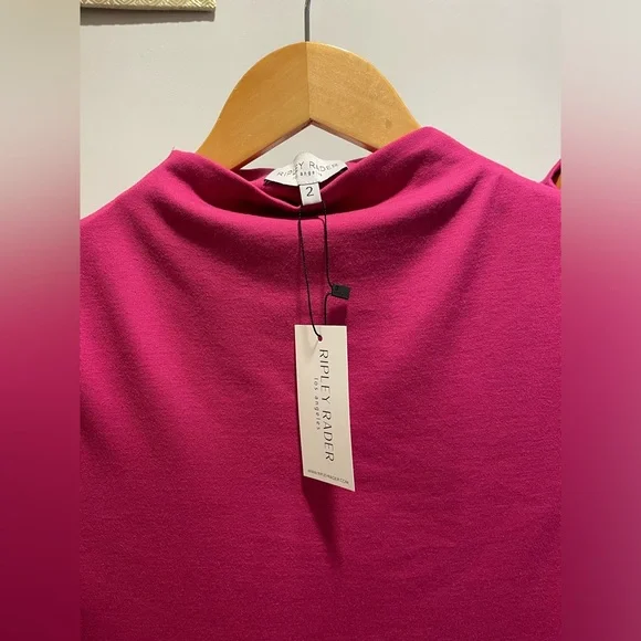 Ripley Rader FUCHSIA PONTE KNIT SKYE DRESS - Picture 8 of 8